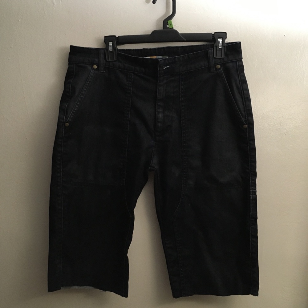 Men’s Kith Cutoff Shorts Size 32 Cotton/Elastane Blue